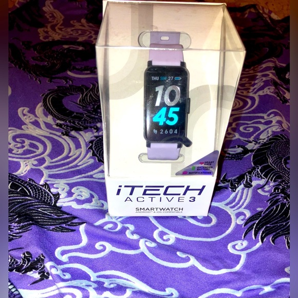 iTech Active 3 Smartwatch Fitness Tracker - Picture 1 of 9